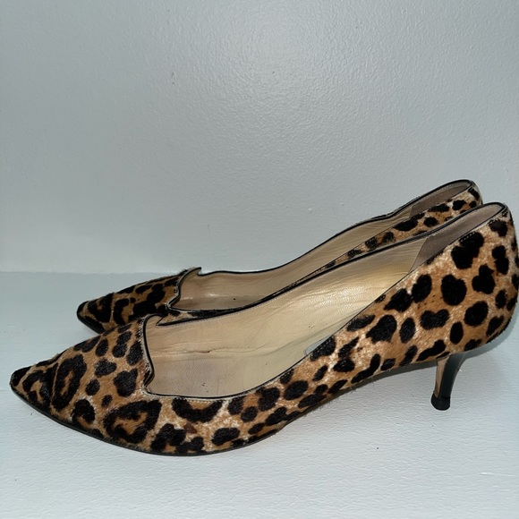 Jimmy Choo Leopard Kitten Heels - Picture 12 of 15